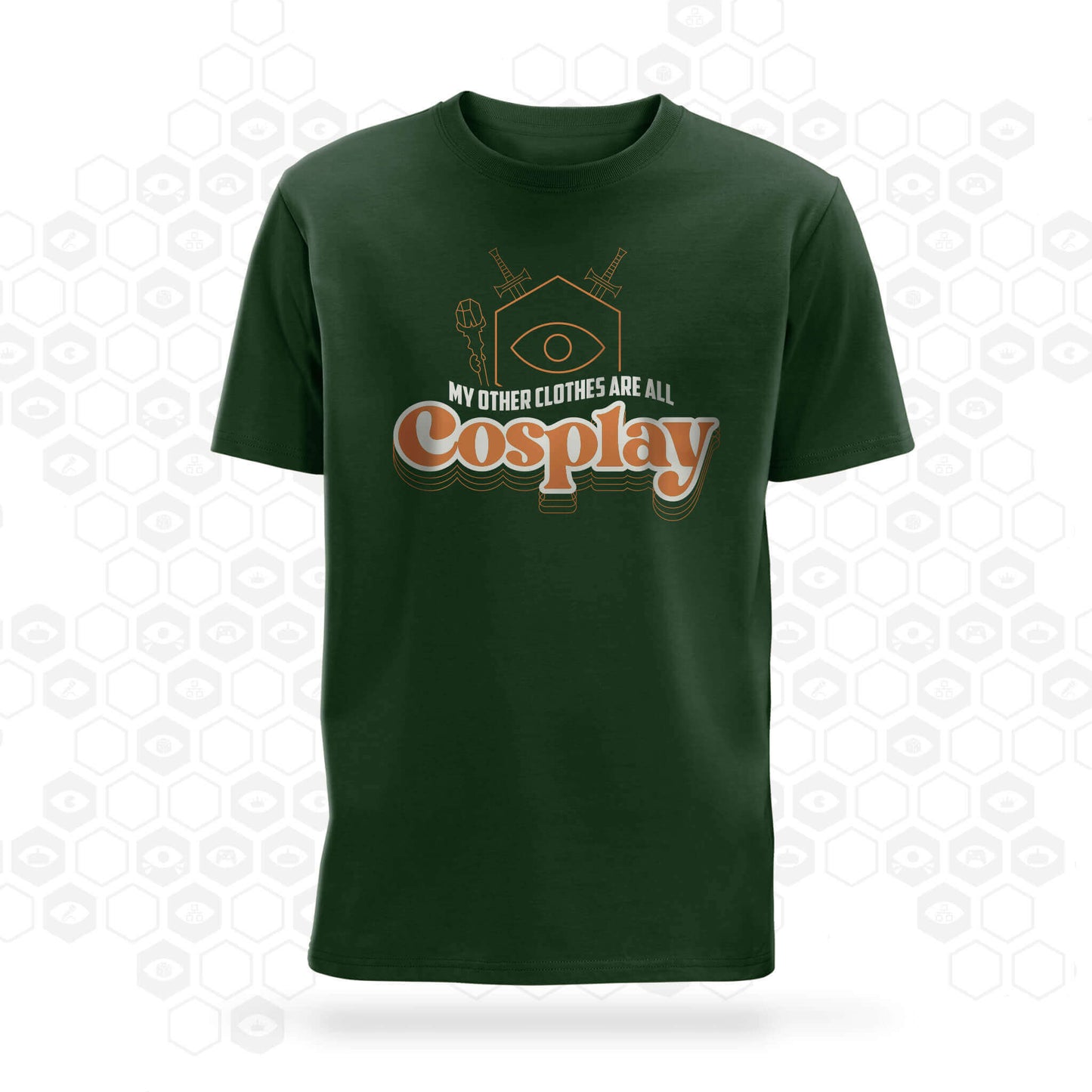 Insomnia My Other Clothes Are All Cosplay Forest Green T-Shirt