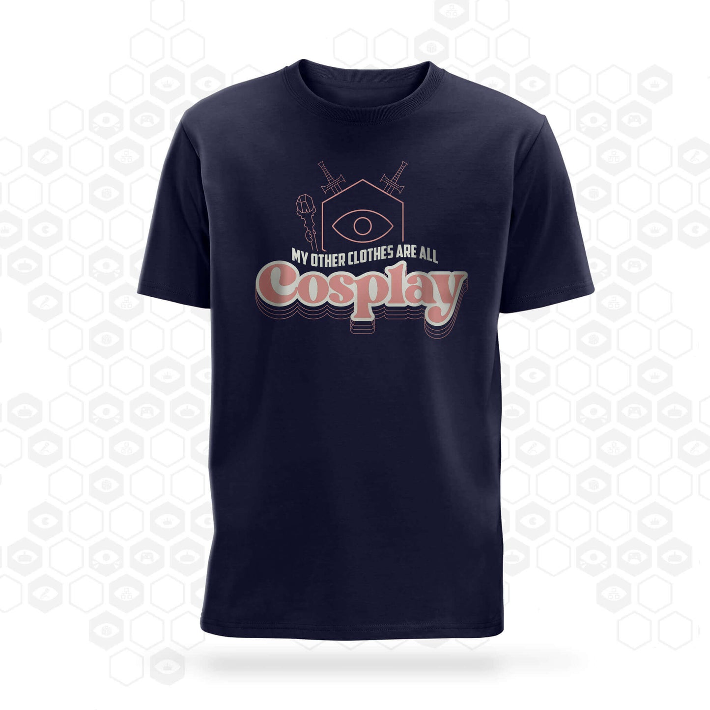 Insomnia My Other Clothes Are All Cosplay Navy T-Shirt