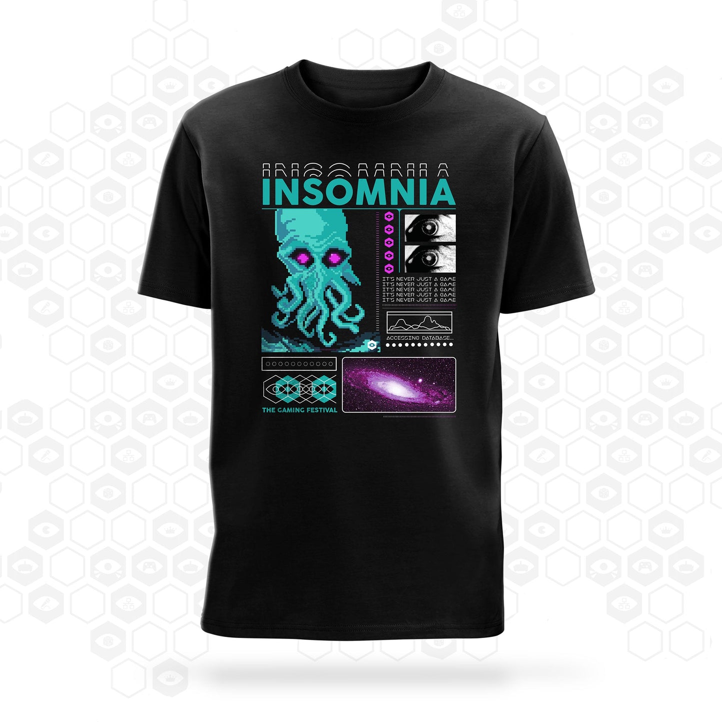 i72 Cthulhu T-Shirt | Black | Insomnia Gaming Festival