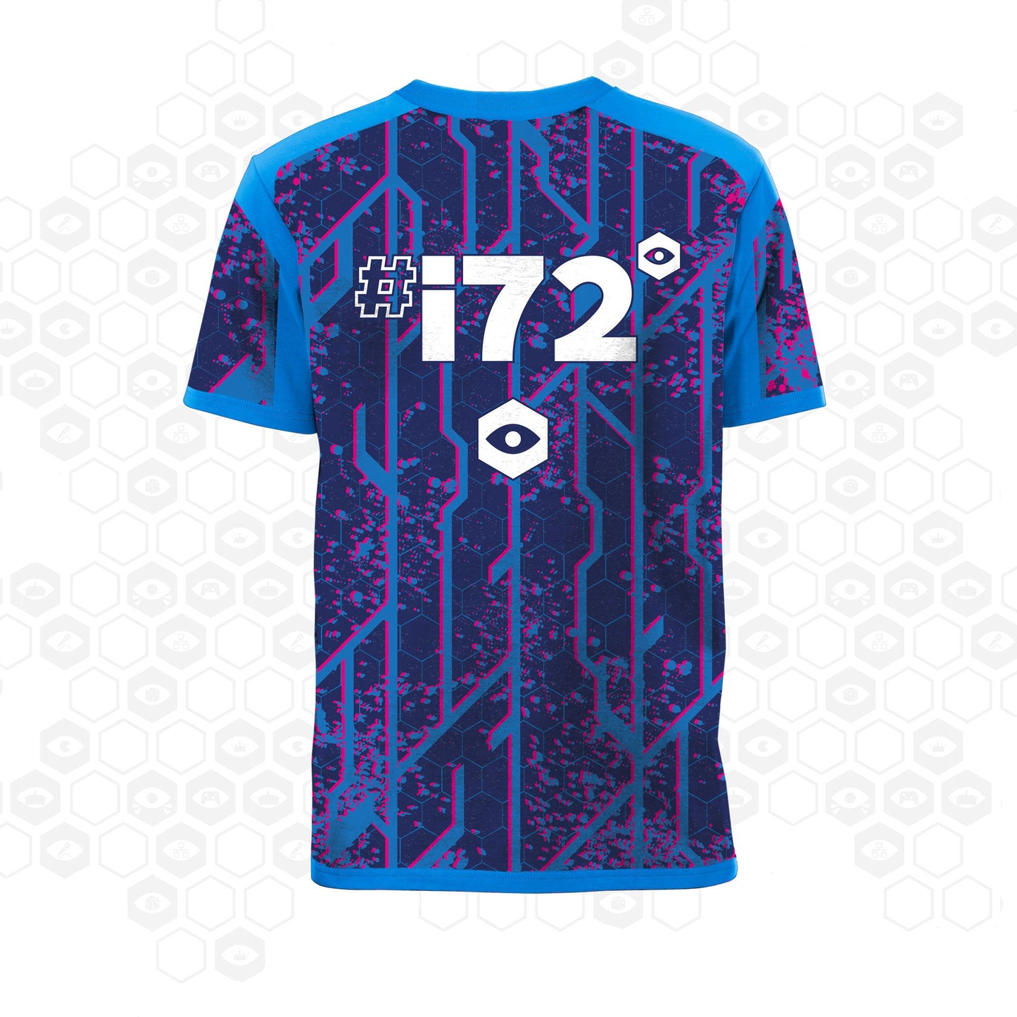 i72 eSports Jersey | Royal | Back View | Insomnia Gaming Festival