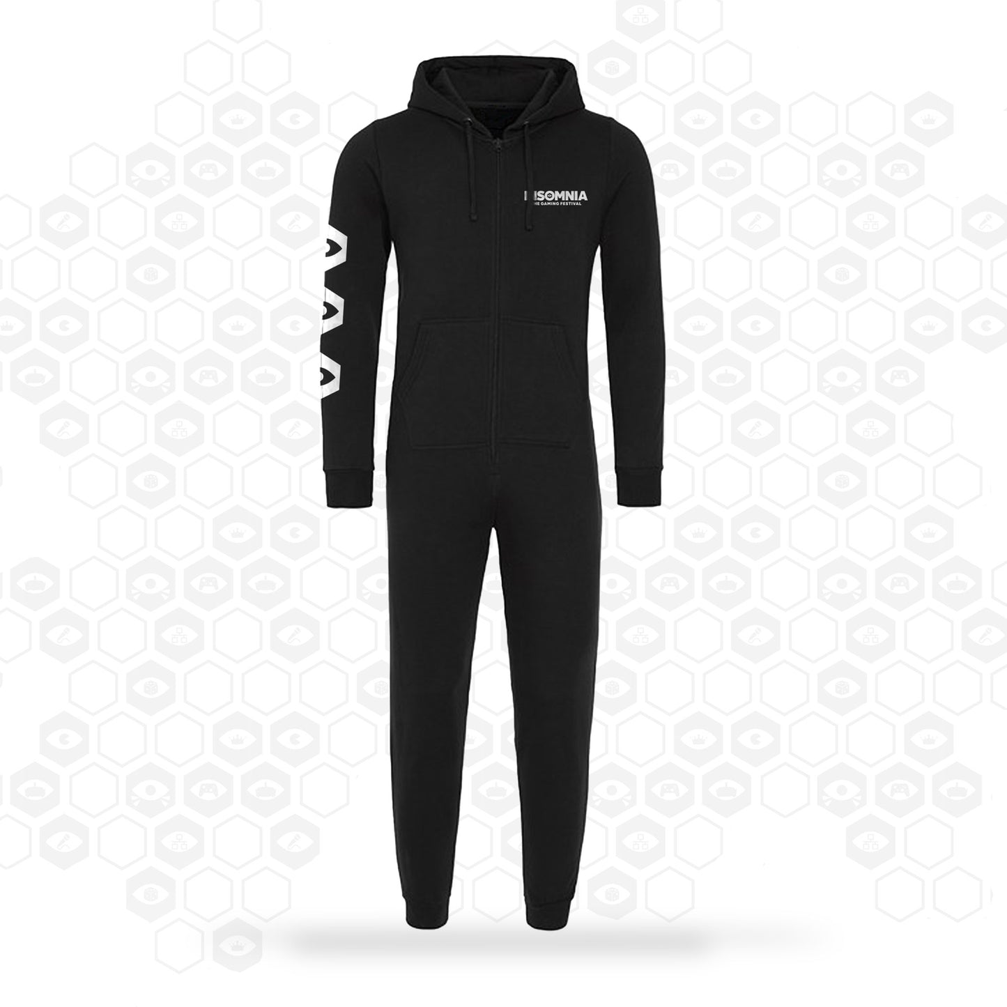 Insomnia Event Onesie | Black | Insomnia Gaming Festival