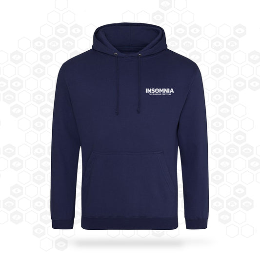 25th Anniversary Hoodie | Navy | Front View | Insomnia Gaming Festival