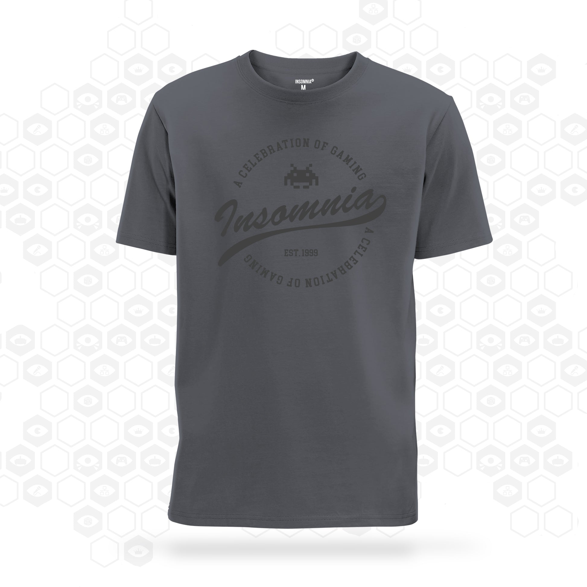 Insomnia charcoal tone on tone vintage t-shirt