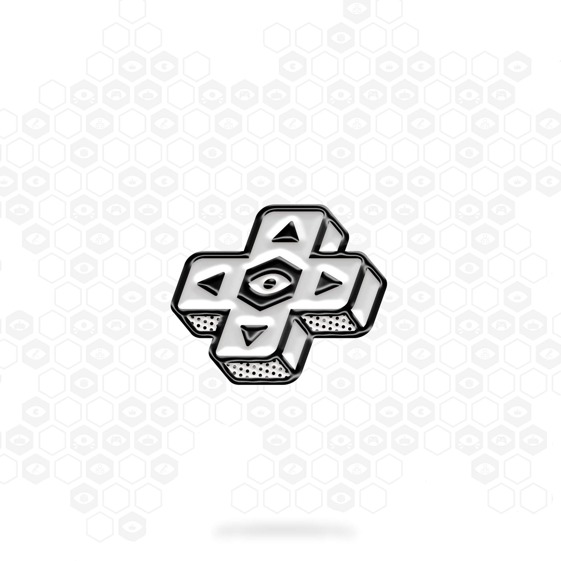 i69 D-Pad Pin Badge | Insomnia Gaming Festival