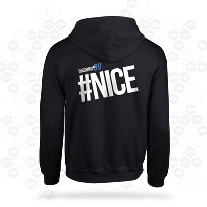 i69 #Nice Zip Hoodie Black Back | Insomnia Gaming Festival