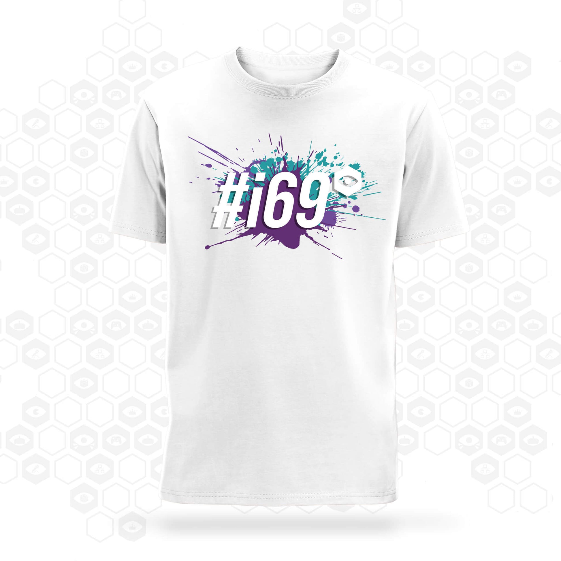  i69 Splash White T-Shirt | Insomnia Gaming Festival