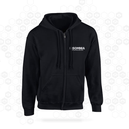 i71 Electric Squid Zipped Hoodie | Black | Front | Insomnia Gaming Festival