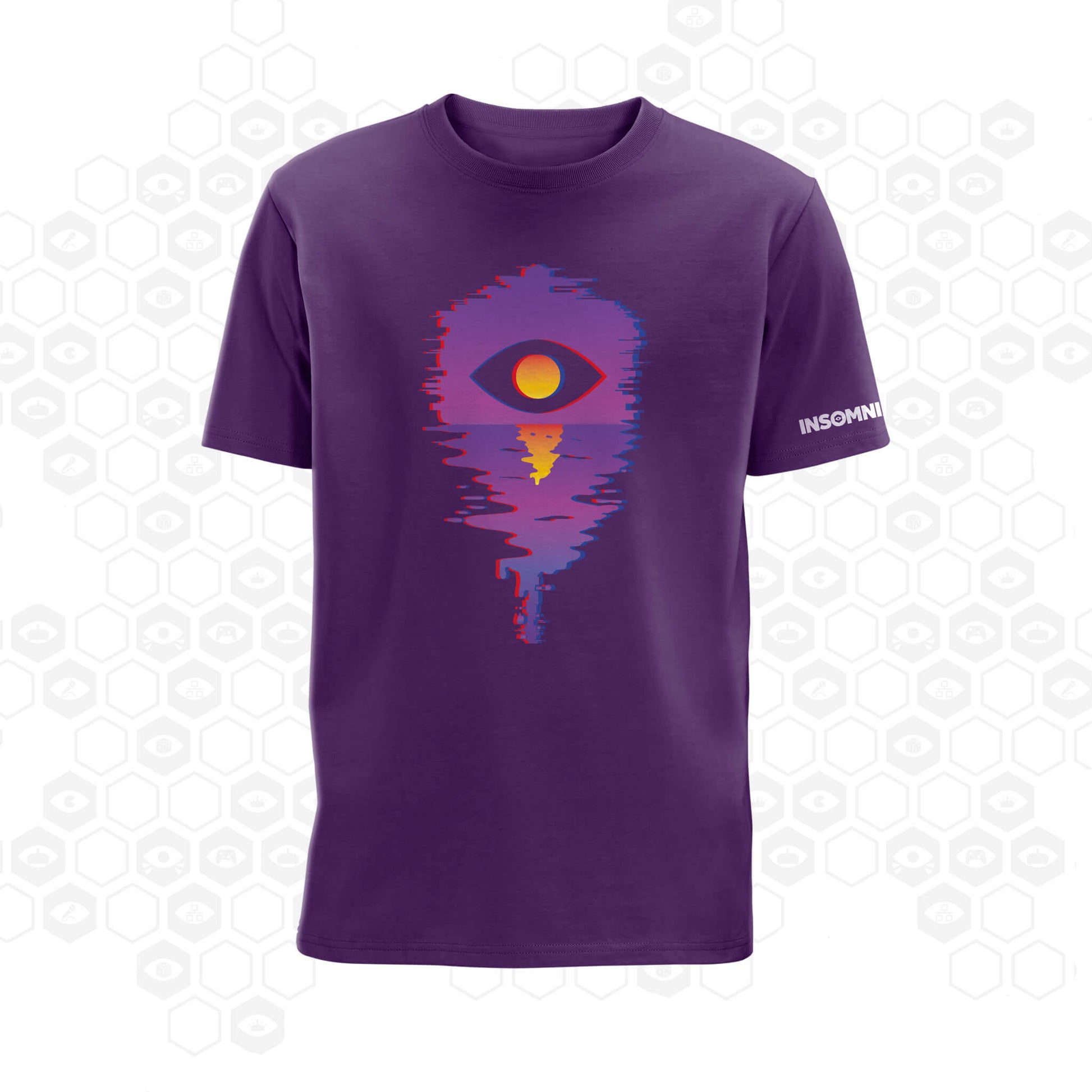 I71 Sunset Eye T-Shirt | Purple | Insomnia Gaming Festival