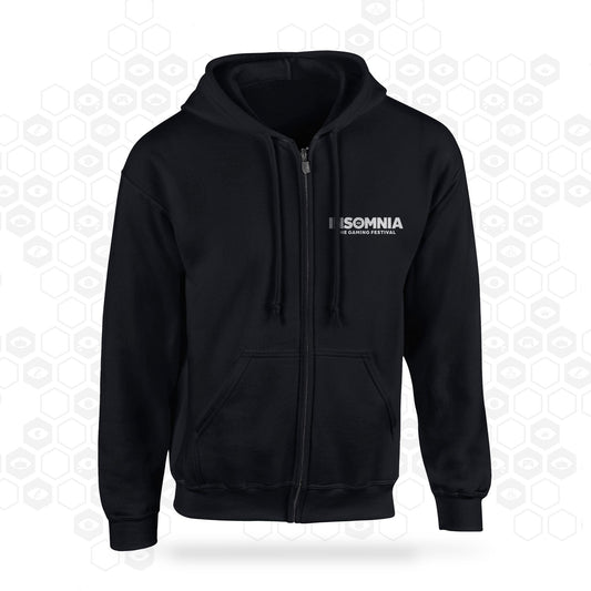 i72 Cthulhu Zip Hoodie | Black | Front View | Insomnia Gaming Festival