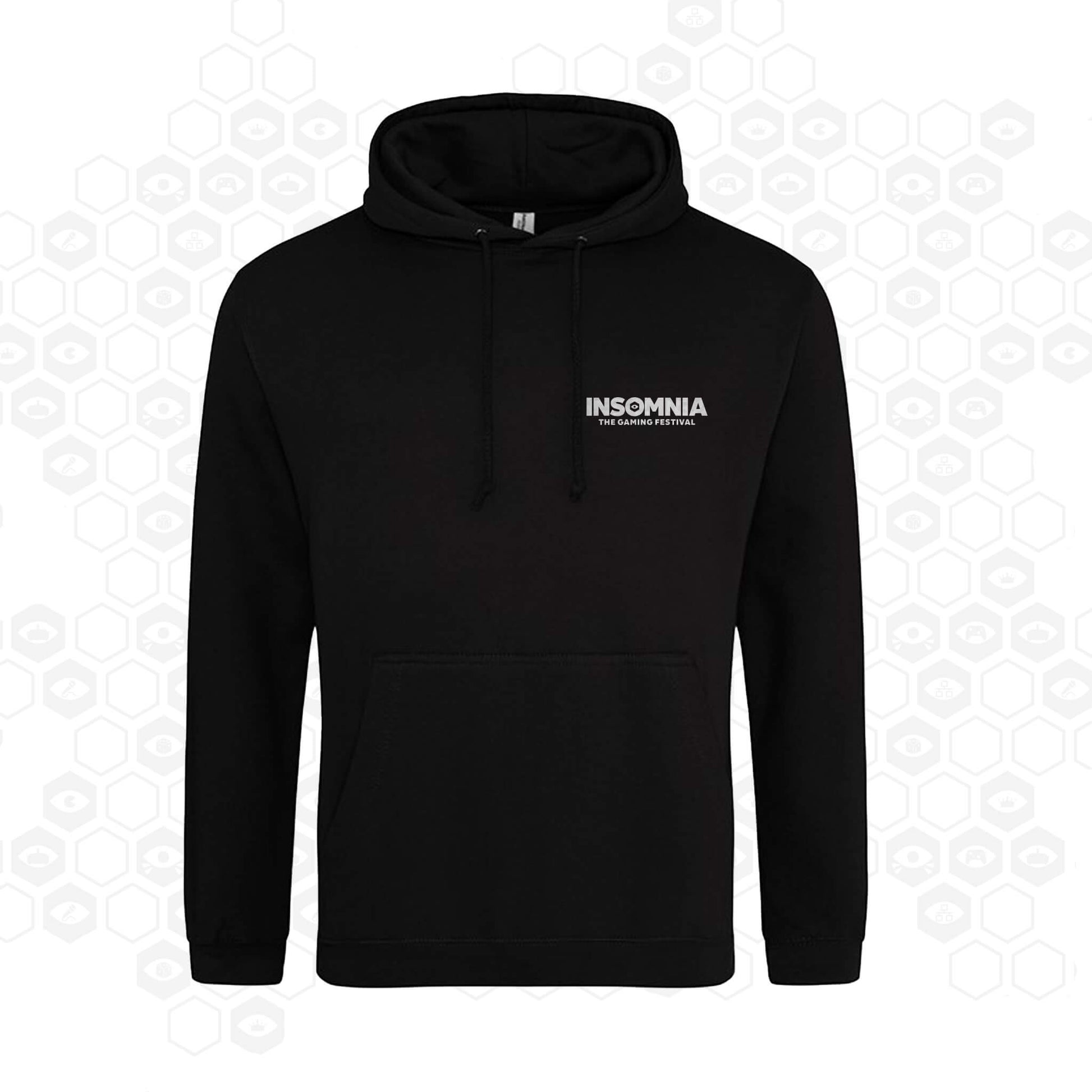 Black Server Not Found Hoodie - i70 - Front | Insomnia Gaming Festival
