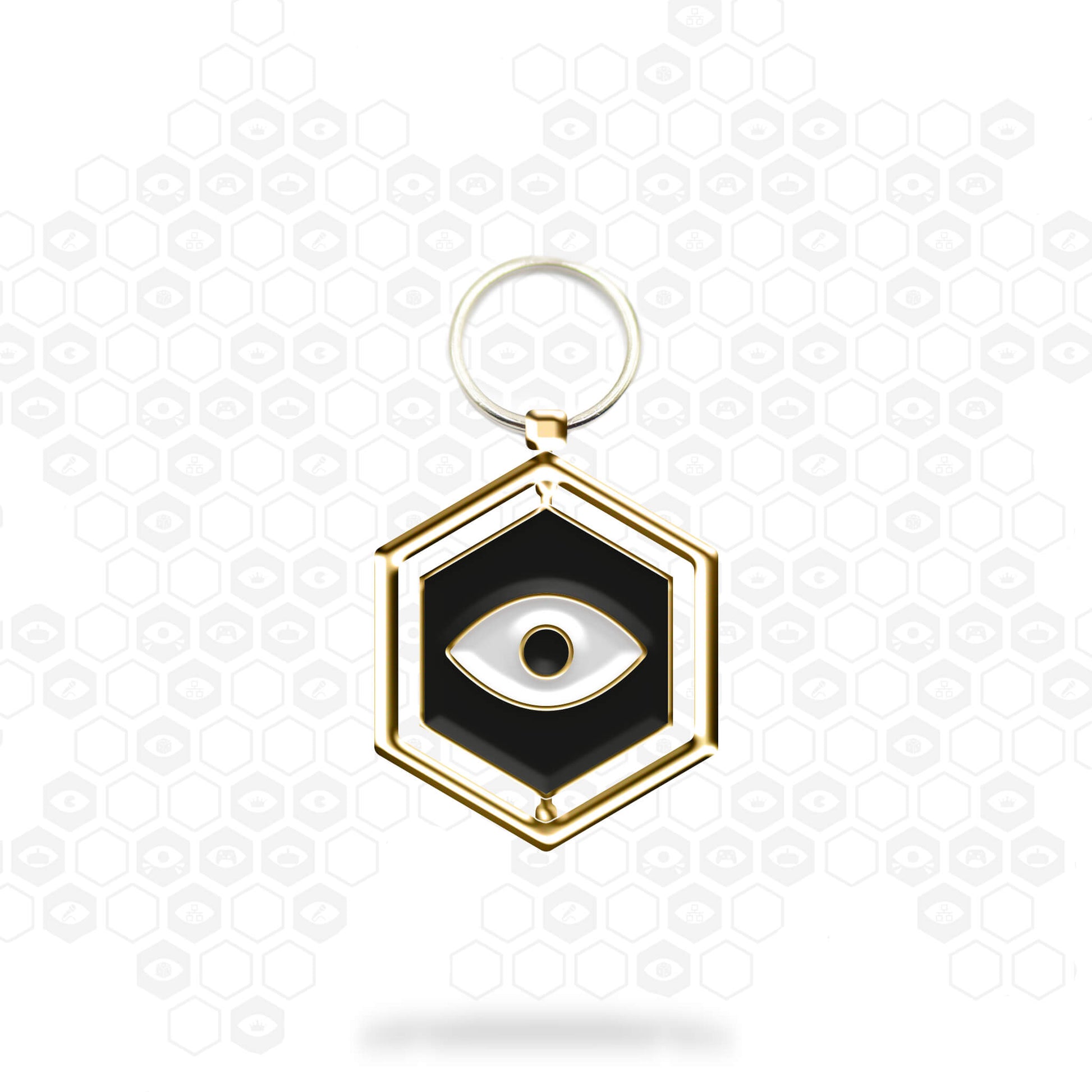 i69 Insomnia Eye Rotating Keyring | Insomnia Gaming Festival